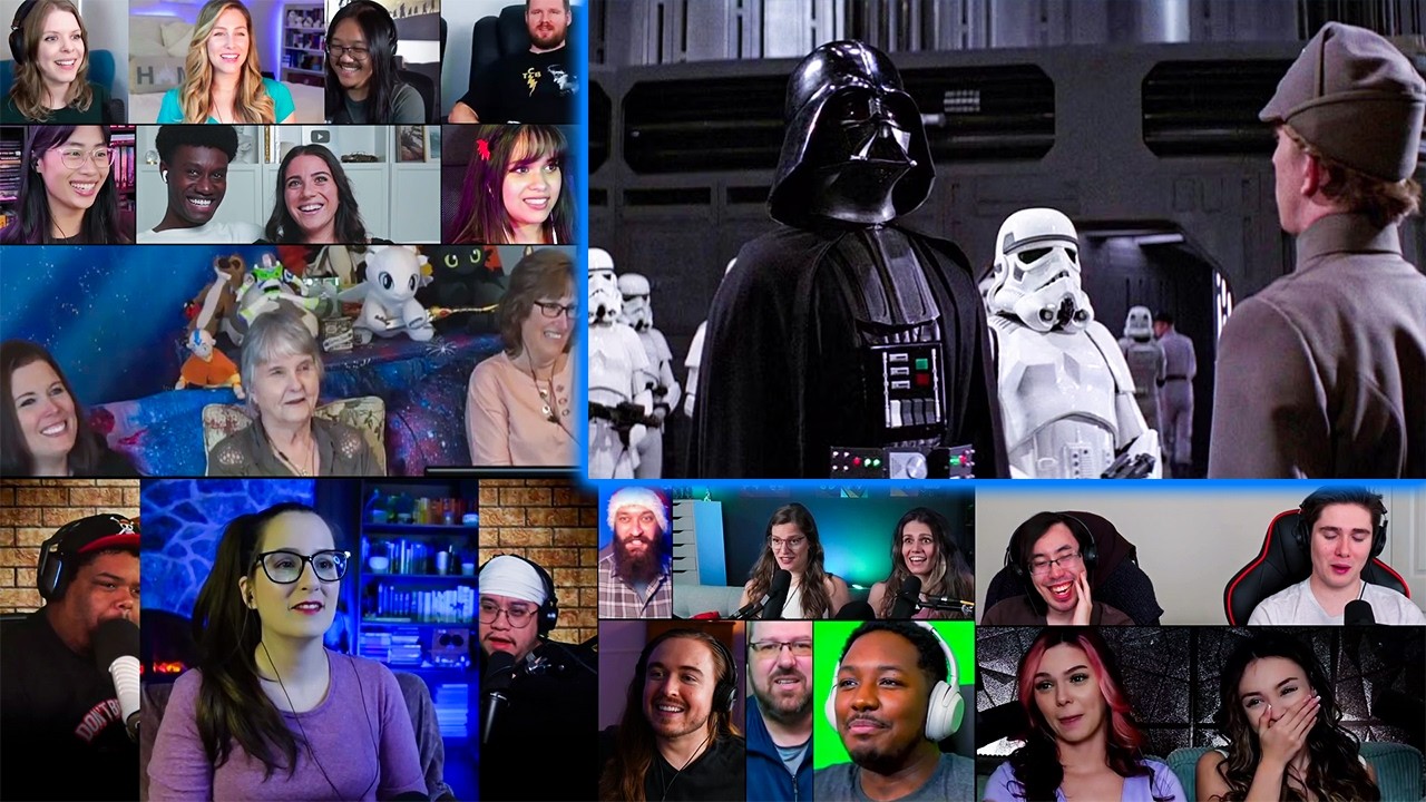 Star Wars: Episode IV - A New Hope | MOVIE REACTION MASHUP 