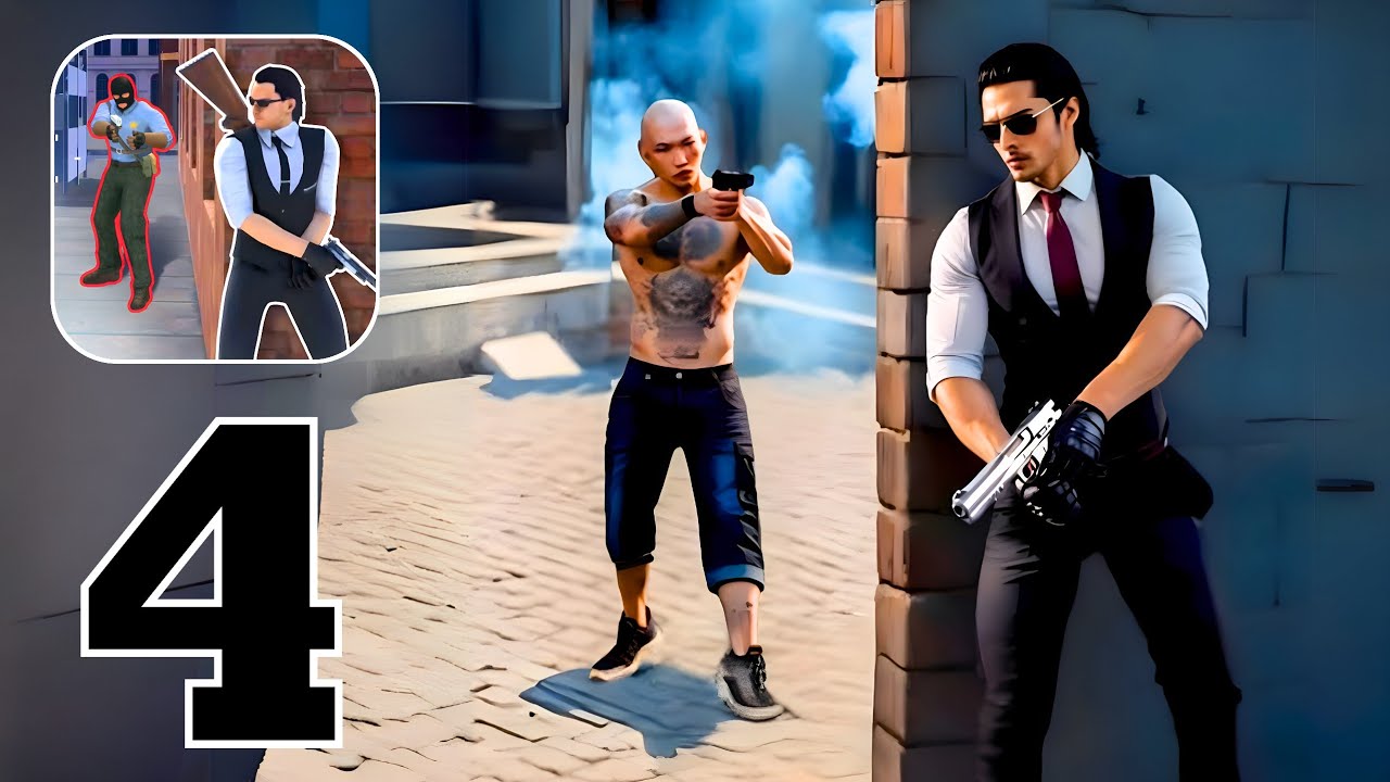Agent Hunt - Hitman Shooter - Gameplay Walkthrough | Part 4 (Android ...