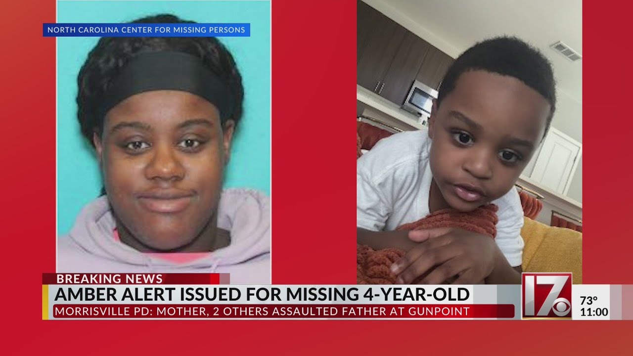 Amber Alert issued for missing NC 4-year-old - YouTube