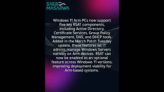 RSAT support finally arrives for Windows 11 Arm PCs