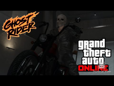 How To Make A Ghost Rider Outfit- Gta V Online - Youtube