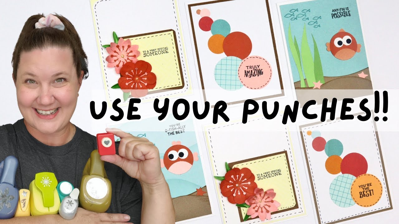 Use a Star Punch To Make a Card