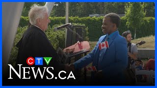 Welcoming new Canadian citizens