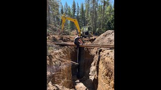 Digging a shallow well ... Building our Off Grid Homestead