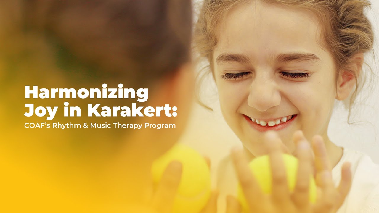 Harmonizing Joy in Karakert: COAF’s Rhythm & Music Therapy Program ...
