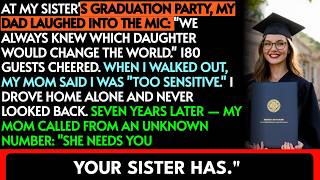 Full My Dad Grabbed the Mic at My Sister's Graduation Party and Told 180 Guests, We Always Knew Which... Guide