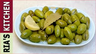 Ελιές Τσακιστές, Λεμονάτες (Έτοιμες σε 1 εβδομάδα) - Chopped Olives, Lemonades (Ready in 1 week)