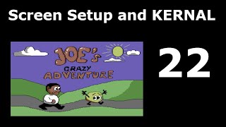 C64 Assembly Programming Part 22 - Screen Setup and KERNAL