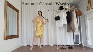 Summer Capsule Wardrobe Vol.2| Simple Retro, Everlane, DW