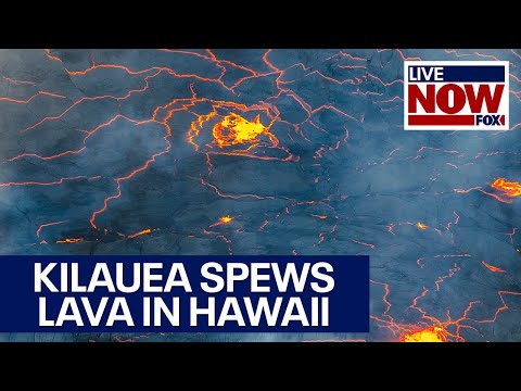 Kilauea volcano erupts in Hawaii spewing lava flows during red alert | LiveNOW from FOX