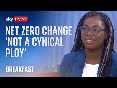 Kemi badenoch: net zero change 'not a cynical ploy'