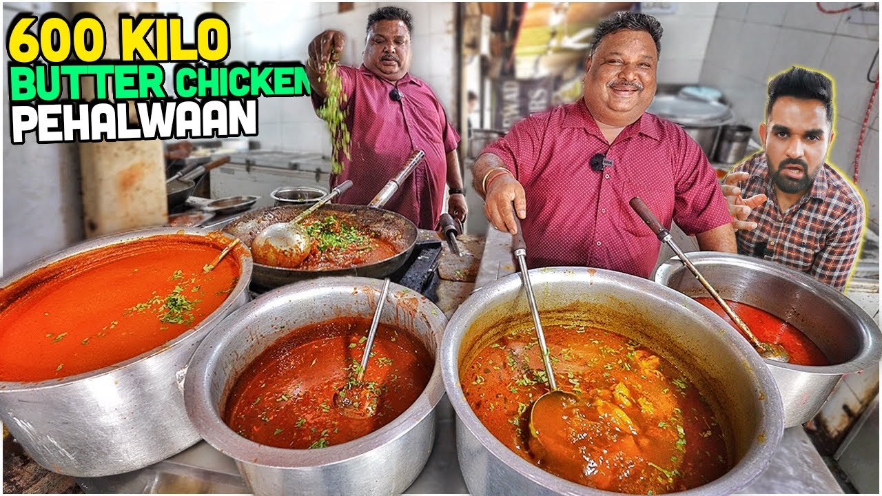 150/- Only | BIG Butter Chicken Thali, Mutton Curry, Butter Naan | Pehalwan Dhaba Indian Street Food | Harry Uppal