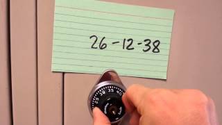 How To Open Your Locker (2014-2015 Edition) - Mr. Riedl