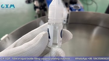 automatic 10ml e-liquid filling line | e-liquid filling capping labeling machine| 10ml filling line