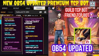 PREMIUM GUILD TCP BOT FREE 😱 | NEW GUILD TCP BOT OB51 😎 | FREE FIRE TCP BOT 😬 | EMOTE BOT🗿 |#tcpbot  screenshot 1