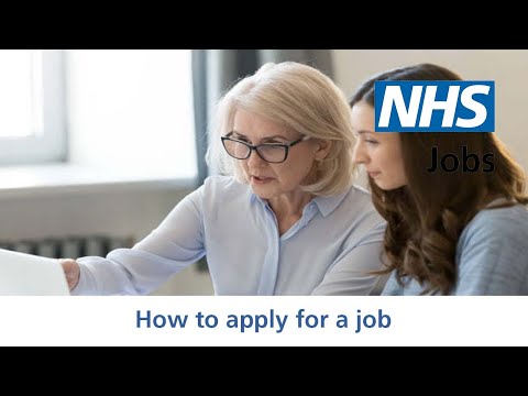 Applicant - NHS Jobs - How to apply for a job - Video - Apr 22