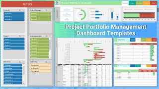 Project Portfolio Management Dashboard Templates