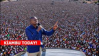 Ruto heart attack as Ndindi Nyoro holds Mega Rally in Kiambu to sell Wantam!🔥