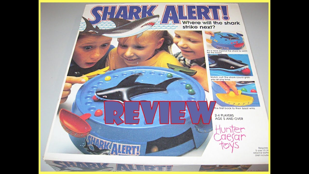 Shark Alert! Board Game Review | Board Game Night