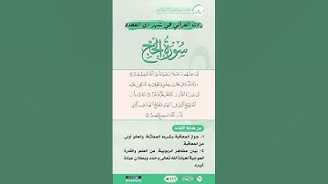 زادك القرآني في شهر ذي القعدة | سورة الحج | من الآية (59) إلى الآية (61)