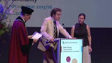 Edmond Hustinx Prize award ceremony - Opening Academic Year 2015