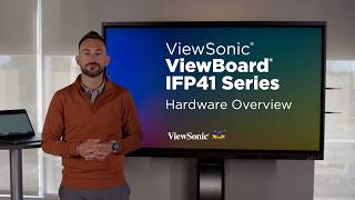 ViewSonic ViewBoard IFP41 Series: Hardware Overview