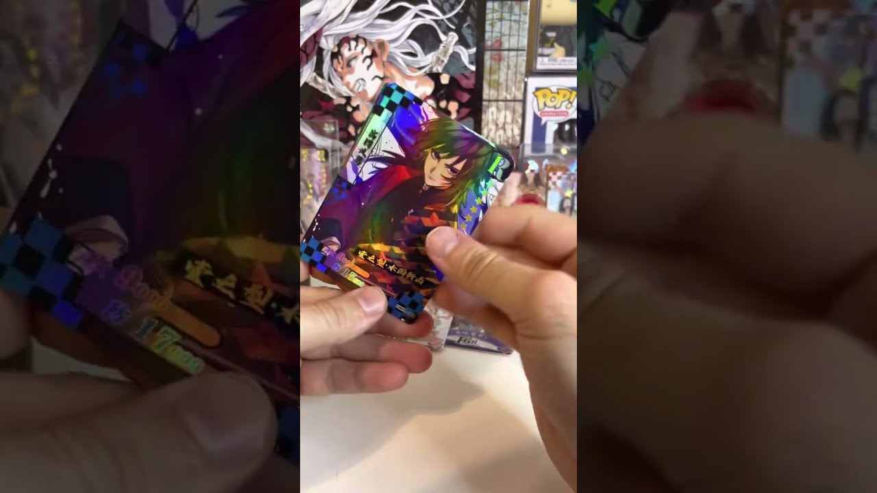 Second box opening of the OG Demon Slayer crossover cards!