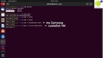 Android 12 Internals: [Ch2.vid1] Multiple devices in adb