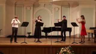 Eugène Bozza Jour Dété À La Montagne For Flute Quartet Утро В Горах