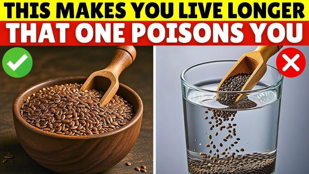 4 Seeds Seniors Must Avoid & 4 That Reverse Aging After 60 | senior health tips 