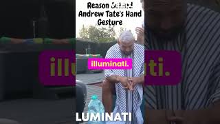 Secret behind Andrew Tate's hand gesture #andrewtate #topg