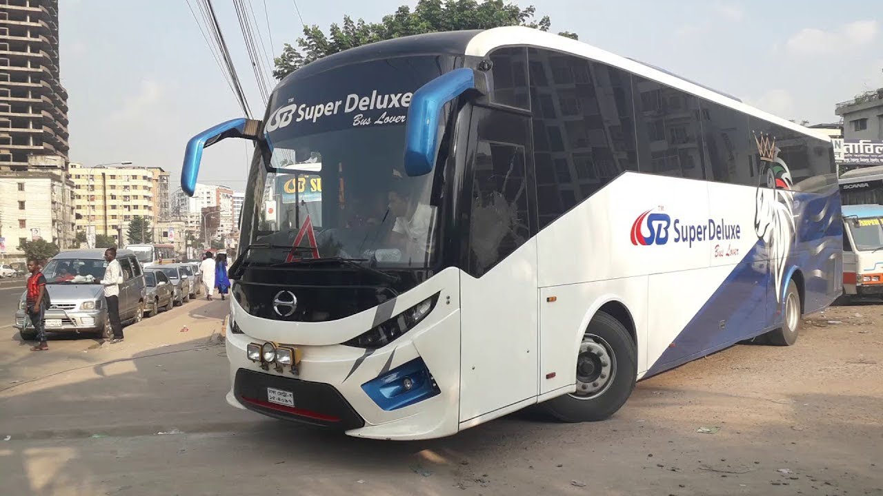 Supper Bus Traveling with SB Supper Deluxe hino RN 8J Ac Bus | Dhaka to Kushtia ...