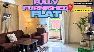 Fully Furnished 1BHK & 2BHK Flats for Rent in BTM Layout Bangalore | Near Metro