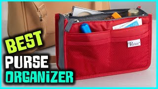 Best Purse Organizer In 2022 - Top 5 Review Portable, Lightweight, Adjustable Purse Organizer