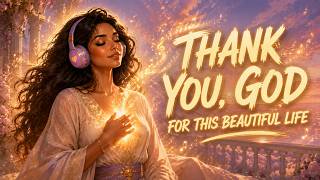THANK YOU, GOD FOR THIS LIFE 🙏 | Morning Gratitude Affirmations to God | Afrobeat Music