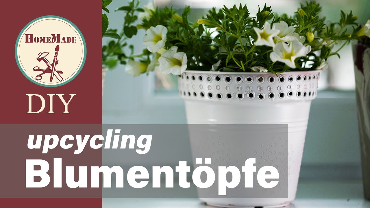 Upcycling | so verwandelst Du alte Blumentpfe - 4 Ideen zum Dekorieren von  Blumentpfen | DIY