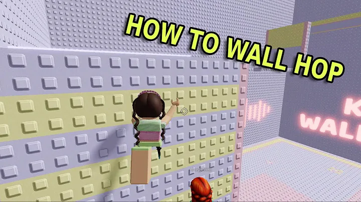 How to Wall Hop in Roblox Mobile/PC