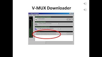 Weldon V-MUX Operating System Files