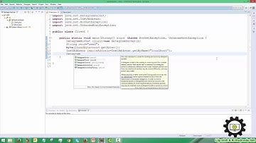 Hướng dẫn lập trình socket giao thức UDP cơ bản - Gửi nhận dữ liệu - Java
