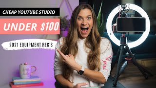 3 DIY BUDGET YOUTUBE STUDIO SETUPS UNDER $100 | Best YouTube Studio Setups for Beginners