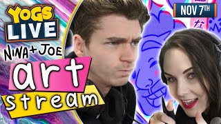 Professional Meme Artistes - The Art Stream W Nina-Serena & Joe - 071119