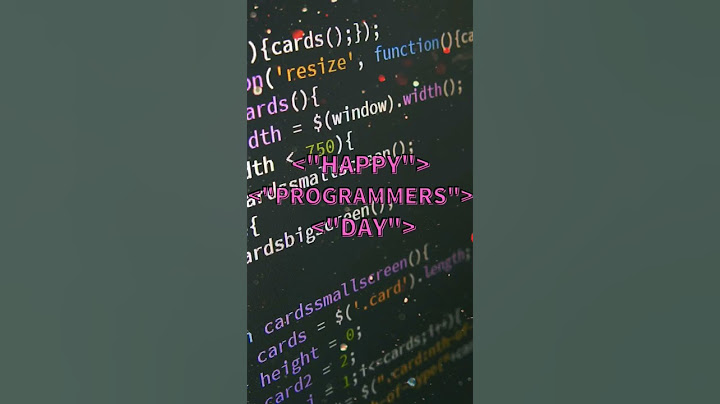 HAPPY PROGRAMMERS DAY !! #shorts #shortvideo - 天天要聞