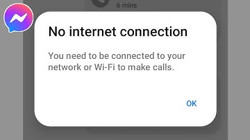 Fix Messenger No internet connection You need to be connected to your network or Wi-Fi to make calls