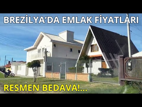 Brezilya'da Emlak Fiyatları RESMEN BEDAVA!...