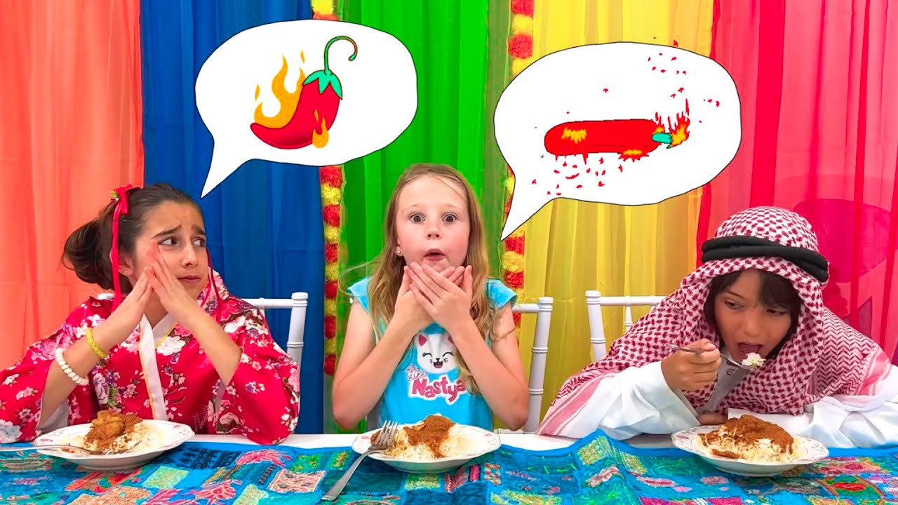 Nastya bermain dengan Teman - kompilasi 1 jam