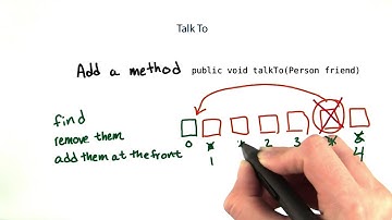 Talk To - Intro to Java Programming