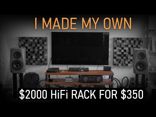 You can make a great HiFi rack yourself class=