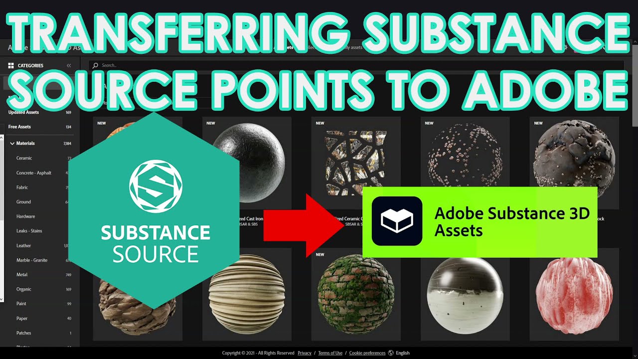 Substance Source Points Transfer To Adobe Substance 3D Asset guide