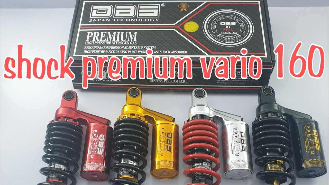 Shock premium paling bagus untuk Vario 160 DBS Tipe 666 tanpa coak langsung pasang /PNP Titik