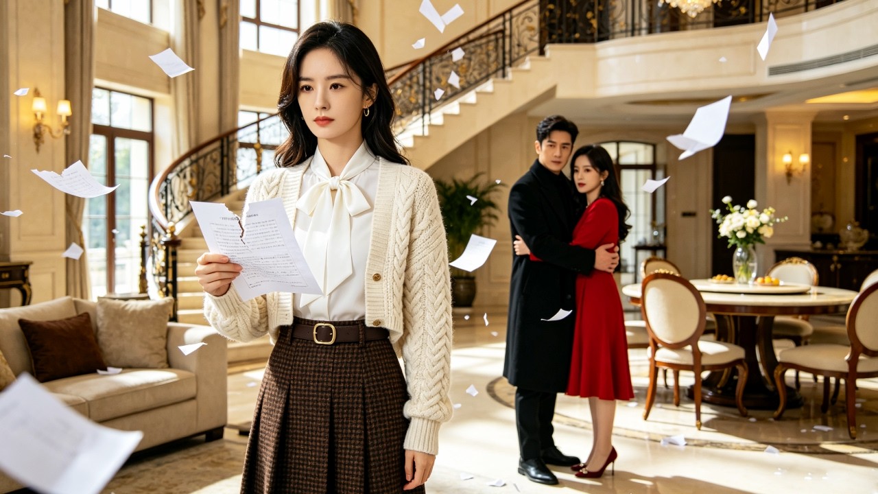 In her previous life, she loved him wholeheartedly but was neglected by him for life. When she was reborn, she tore up the divorce agreement, threw away the ring, and chose to marry the prince of the Beijing circle. Only then did he cry until his eyes turned red. #中国电视剧 #爽文 #逆袭 #追妻火葬場
